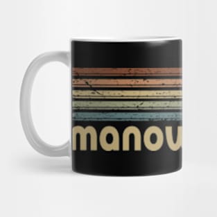 Manowar Cassette Stripes Mug